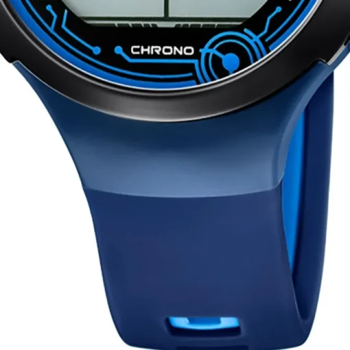 Calypso Damen Herren Armbanduhr K5799/5 Digital Kunststoff dunkelblau UK5799/5