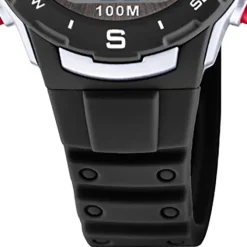 Calypso Damen Herren Armbanduhr K5801/6 Digital Kunststoff schwarz UK5801/6