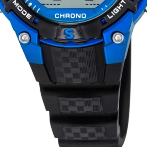Calypso Damen Herren-Armbanduhr Dame/Boy digital Quarz PU schwarz UK5684/5