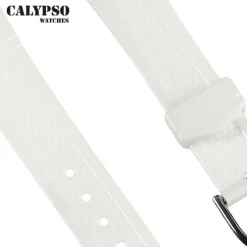 Calypso Damen Uhrenarmband 10mm PU-Band weiß für Calypso K5630 UKA5630/W