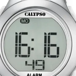 Calypso Damen-Armbanduhr Dame/Boy digital Quarz PU weiß UK5677/1