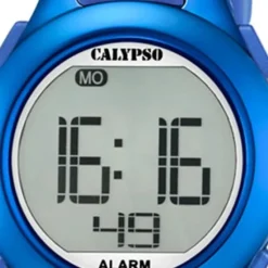 Calypso Damen-Armbanduhr Dame/Boy digital Quarz PU blau UK5677/5