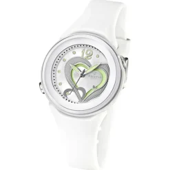 CALYPSO Damen-Armbanduhr Fashion analog Quarz-Uhr PU weiß UK5576/1