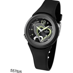 CALYPSO Damen-Armbanduhr Fashion analog Quarz-Uhr PU schwarz UK5576/6