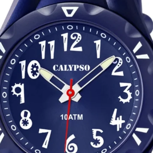 CALYPSO Damen-Armbanduhr Fashion analog Quarz-Uhr PU dunkelblau UK6064/3