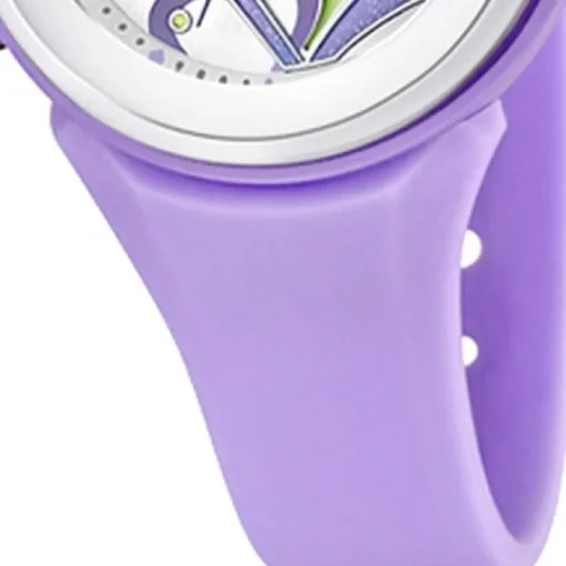 CALYPSO Damen-Armbanduhr Fashion analog Quarz-Uhr PU flieder UK5576/4