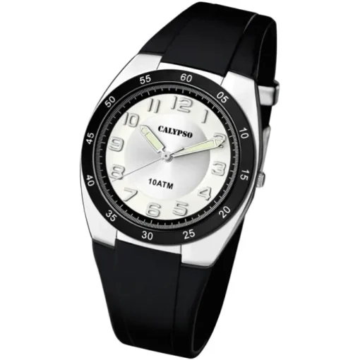 Calypso Herren Armbanduhr Street Style K5753/5 Quarz-Uhr PU schwarz UK5753/5