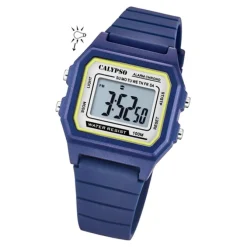 Calypso Herren Armbanduhr Sport K5805/3 Digital Kunststoff dunkelblau UK5805/3