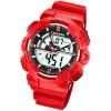 Calypso Herren Armbanduhr Street Style K5771/2 Quarz-Uhr PU rot UK5771/2