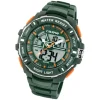 Calypso Herren Armbanduhr Street Style K5769/5 Quarz-Uhr PU grün UK5769/5