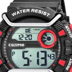 Calypso Herren Armbanduhr Xtreme K5764/6 Quarz-Uhr PU schwarz UK5764/6