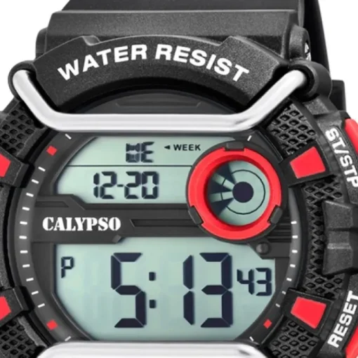 Calypso Herren Armbanduhr Xtreme K5764/6 Quarz-Uhr PU schwarz UK5764/6