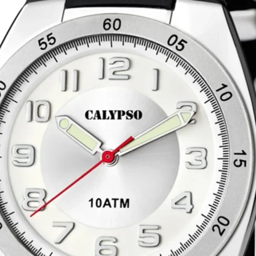 Calypso Herren Armbanduhr Street Style K5753/4 Quarz-Uhr PU schwarz UK5753/4