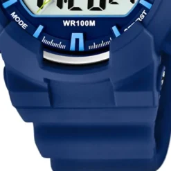 Calypso Herren Armbanduhr Street Style K5772/3 Quarz-Uhr PU blau UK5772/3