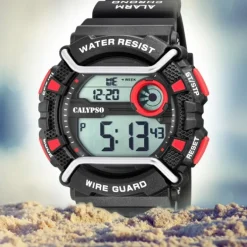 Calypso Herren Armbanduhr Xtreme K5764/6 Quarz-Uhr PU schwarz UK5764/6
