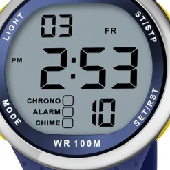Calypso Herren Jugend Armbanduhr Sport K5785/3 Digital Kunststoff blau UK5785/3