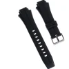 Calypso Herren Uhrenarmband 17mm Kautschuk-Band schwarz für Calypso K5606 UKA5606/S