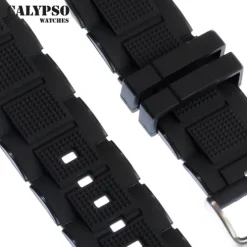 Calypso Herren Uhrenarmband 22mm PU-Band schwarz für Calypso K5577 UKA5577/S