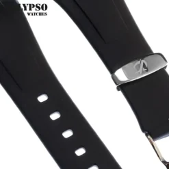 Calypso Herren Uhrenarmband 20mm PU-Band schwarz für Calypso K6044 UKA6044/S