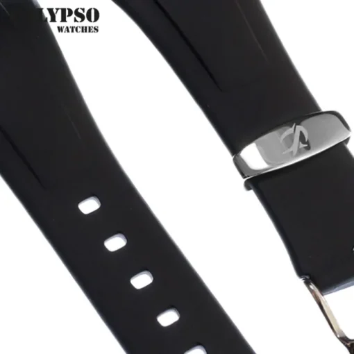 Calypso Herren Uhrenarmband 20mm PU-Band schwarz für Calypso K6044 UKA6044/S