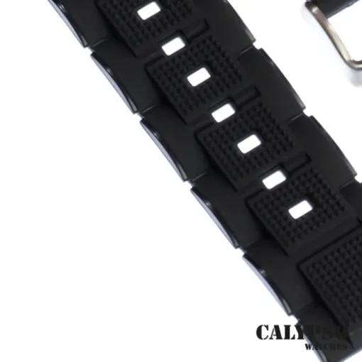 Calypso Herren Uhrenarmband 22mm PU-Band schwarz für Calypso K5577 UKA5577/S