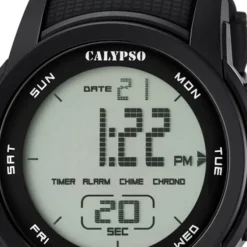 Calypso Herren-Armbanduhr Digital for Man digital Quarz PU schwarz UK5698/6