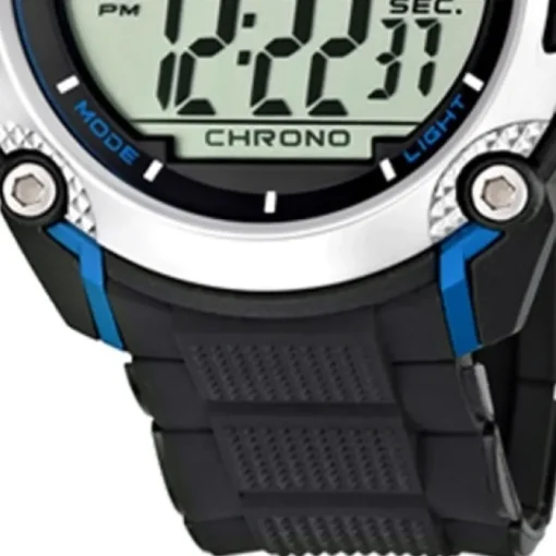 Calypso Herrenfunktionsuhr schwarz-blau Digit. Uhren Kollektion UK5577/2