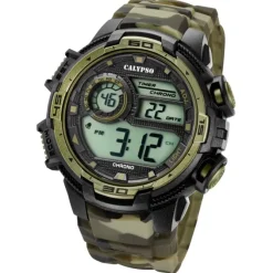 Calypso Herrenuhr Digital for Man K5723/6 Quarzuhr schwarz braun UK5723/6
