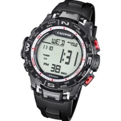 Calypso Herrenuhr Kunststoff schwarz Calypso Digital Armbanduhr UK5816/4