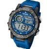 Calypso Herrenuhr Kunststoff blau Calypso Digital Armbanduhr UK5818/2