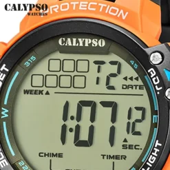 Calypso Herrenuhr Kunststoff schwarz Calypso Digital Armbanduhr UK5817/4