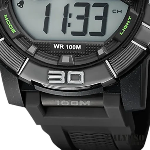 Calypso Herrenuhr Kunststoff schwarz Calypso Digital Armbanduhr UK5818/4