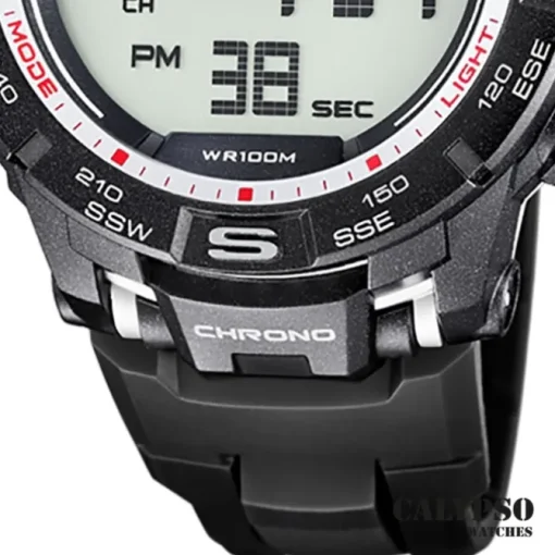 Calypso Herrenuhr Kunststoff schwarz Calypso Digital Armbanduhr UK5816/4