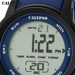 Calypso Herrenuhr PUR blau Calypso Digital Armbanduhr UK5698/2