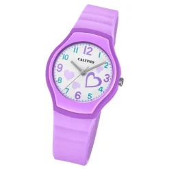 Calypso Jugend Armbanduhr Junior K5806/3 Analog Kunststoff lila UK5806/3