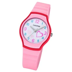 Calypso Jugend Armbanduhr Junior K5806/2 Analog Kunststoff rosa UK5806/2