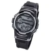 Calypso Jugend Armbanduhr Sport K5808/4 Digital Kunststoff schwarz grau UK5808/4