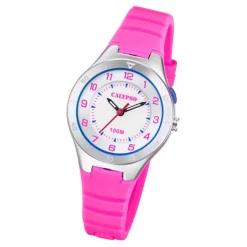 Calypso Jugend Armbanduhr Junior K5800/2 Analog Kunststoff rosa UK5800/2