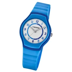 Calypso Jugend Armbanduhr Junior K5806/6 Analog Kunststoff blau UK5806/6