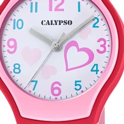 Calypso Jugend Armbanduhr Junior K5806/2 Analog Kunststoff rosa UK5806/2