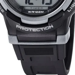 Calypso Jugend Armbanduhr Sport K5808/4 Digital Kunststoff schwarz grau UK5808/4