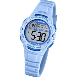 Calypso Jugend Kinderuhr Kautschuk hellblau Calypso Junior Armbanduhr UK5852/2