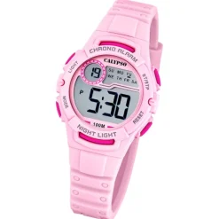 Calypso Jugend Kinderuhr Kautschuk rosa Calypso Junior Armbanduhr UK5852/1