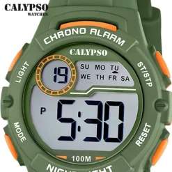 Calypso Jugend Kinderuhr Kautschuk grün Calypso Junior Armbanduhr UK5852/4