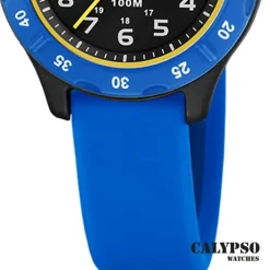 Calypso Jugend Kinderuhr Kautschuk blau Calypso Junior Armbanduhr UK5847/3