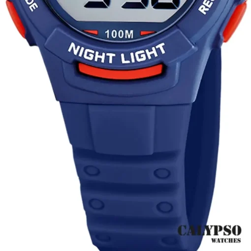 Calypso Jugend Kinderuhr Kautschuk dunkelblau Calypso Junior Armbanduhr UK5852/5
