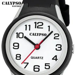 Calypso Jugenduhr Kautschuk schwarz Calypso Junior Armbanduhr UK5834/4