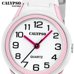 Calypso Jugenduhr Kautschuk weiß Calypso Junior Armbanduhr UK5834/1