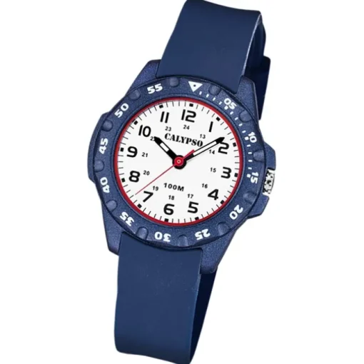 Calypso Jugenduhr Kunststoff blau Calypso Junior Armbanduhr UK5821/1
