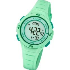 Calypso Jugenduhr Kunststoff mintgrün Calypso Junior Armbanduhr UK5830/1